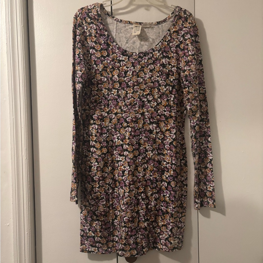 Billabong floral bodycon dress